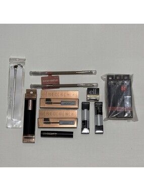 Brand New Mixed Makeup Lot Brushes Mascara Eye Products Elf Sonia Kashuk Bundle